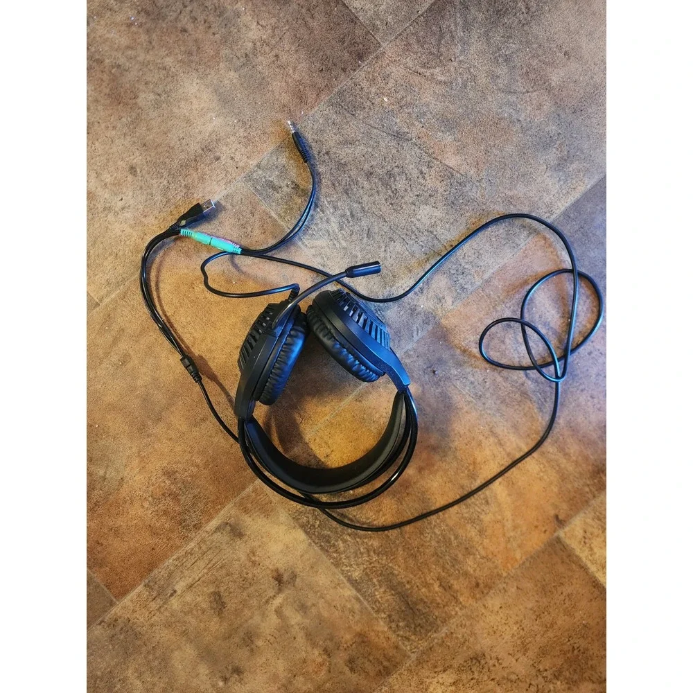 AULA Black‎ Mountain S605 Gaming Wired Headset, Tested.